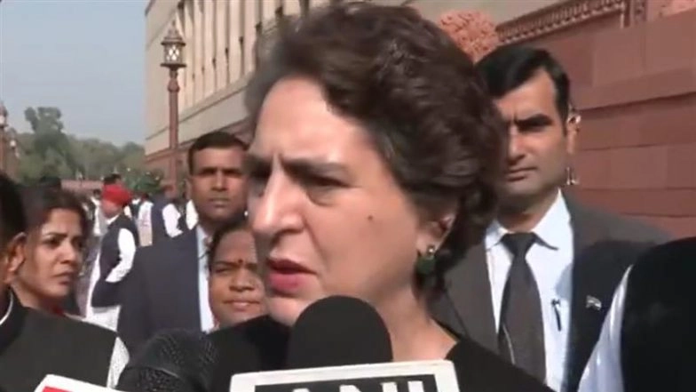 ‘Government Has Agreed To Discuss’: Priyanka Gandhi Speaks After Rahul Gandhi Raises Air Pollution Issue in Lok Sabha (Watch Video)