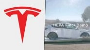 Tesla HEPA Filter In Model Y Removes 99.97% Pollutants, Sets New Standard for In-Car Air Purification, Elon Musk&rsquo;s Company Shares Video (Watch Here)