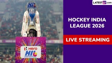 On Which Channel Hockey India League 2026 Live Telecast Will Be Available? How To Watch HIL Matches Free Live Streaming Online?