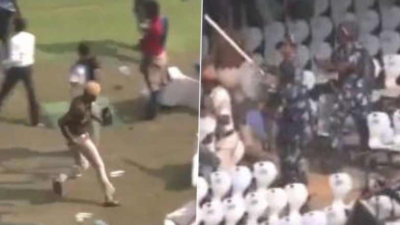 Lionel Messi’s GOAT India Tour: Police Personnel Resort To Mild Force To Disperse Angry Crowd After Chaos Breaks Out During Kolkata Event, CM Mamta Banerjee Orders Probe