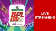 On Which Channel Bangladesh Premier League 2025-26 Live Telecast in India Will Be Available? How To Watch BPL Cricket Matches Live Streaming Online?