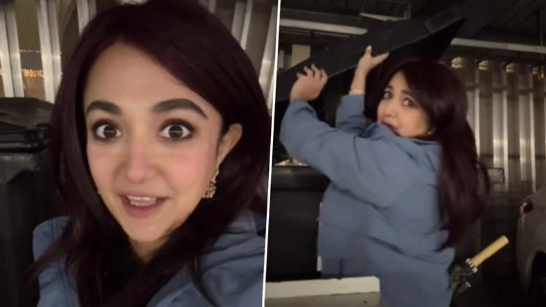 Monali Thakur Climbs Into Garbage Bin at Zurich Airport To Retrieve Lost Diamond Ring, Shares Funny Video (Watch)