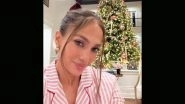 &lsquo;Twas the Night&rsquo;: Jennifer Lopez Rings in Christmas 2025 With Family, Shares Cosy Matching Pajama Pics and Heartwarming Moments With Loved Ones (View Post)