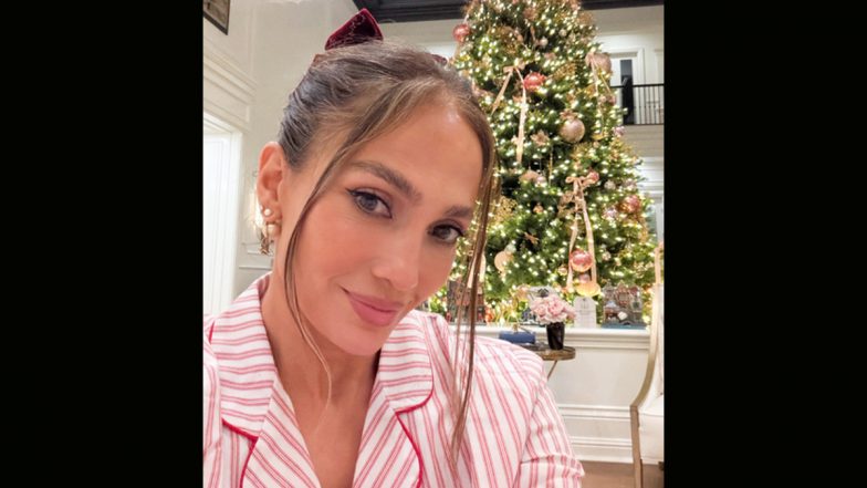‘Twas the Night’: Jennifer Lopez Rings in Christmas 2025 With Family, Shares Cosy Matching Pajama Pics and Heartwarming Moments With Loved Ones (View Post)