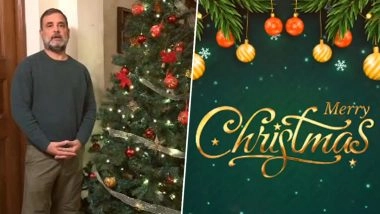 Rahul Gandhi Extends Christmas 2025 Greeting 