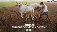 Kisan Diwas 2025: Why India Celebrates National Farmers&rsquo; Day on December 23, Know the Story, History and Importance