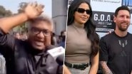 Fan's Angry Rant On Seeing Subhashree Ganguly Hound Limelight Off Lionel Messi During GOAT India Tour Kolkata Leg Goes Viral (Watch Video) Fan's Angry Rant On Seeing Subhashree Ganguly Hound Limelight Off Lionel Messi During GOAT India Tour Kolkata Leg Goes Viral (Watch Video)