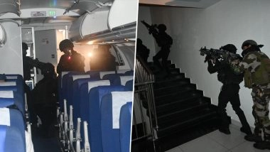 NSG's 52 Special Action Group Conducts Comprehensive Real-Time Anti-Hijack Exercise at Cochin Airport