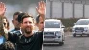 Lionel Messi's GOAT India Tour: Argentina Football Icon Reaches Hyderabad Amidst High-Level Security