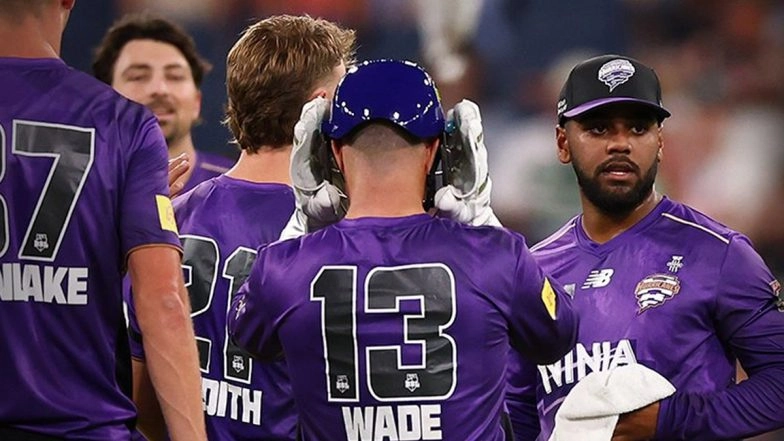 BBL 2025–26 Live Streaming Online Melbourne Renegades vs Hobart Hurricanes: Watch Telecast of Big Bash League T20 Cricket Match on TV and Online