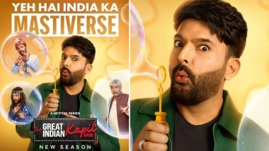 &lsquo;The Great Indian Kapil Show&rsquo; Season 4: Here&rsquo;s When and Where To Watch Kapil Sharma's Fan-Favourite Comedy Show (Watch Video)