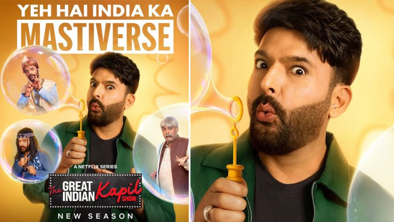 ‘The Great Indian Kapil Show’ Season 4: Here’s When and Where To Watch Kapil Sharma's Fan-Favourite Comedy Show (Watch Video)