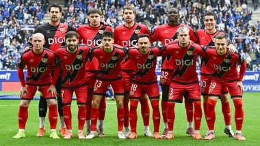 How To Watch Rayo Vallecano vs Valencia La Liga 2025-26 Free Live Streaming Online? Get Live Telecast Details of Spanish Football Match With Time in IST