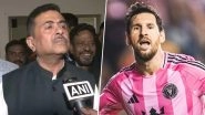 Lionel Messi&rsquo;s GOAT India Tour: West Bengal LoP Suvendu Adhikari Urges Governor CV Ananda Bose To Conduct Independent Judicial Enquiry After Football Icon&rsquo;s Event at Salt Lake Stadium Turns &lsquo;Messy&rsquo;