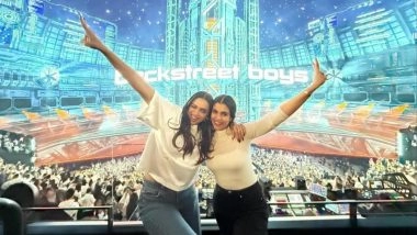 Deepika Padukone &lsquo;Checks Off Bucket List&rsquo; As She Attends Backstreet Boys Concert in Las Vegas With Close Friend &ndash; Check Out Her Viral Photo!