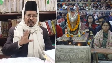 'Islam Ke Khilaf Hai': Nushrratt Bharuccha Faces Backlash After Mahakaleshwar Temple Visit in Ujjain; Maulana Shahabuddin Razvi Calls It &lsquo;Haram&rsquo; Under Sharia (Watch Video)