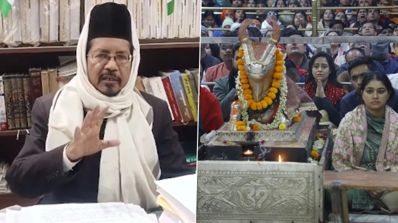 'Islam Ke Khilaf Hai': Nushrratt Bharuccha Faces Backlash After Mahakaleshwar Temple Visit in Ujjain; Maulana Shahabuddin Razvi Calls It &lsquo;Haram&rsquo; Under Sharia (Watch Video)