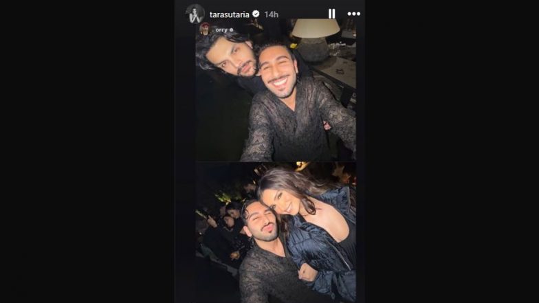 Tara Sutaria Shares Pictures of Her ‘Hearts’ Veer Pahariya, Orry (See Post)