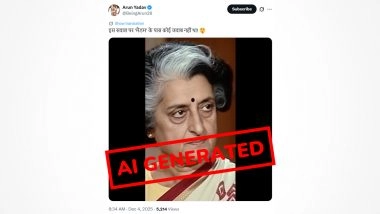 Did Indira Gandhi Avoid Questions on the 1975 Emergency by Staying Silent? Fact Check Finds Viral Video AI-Generated