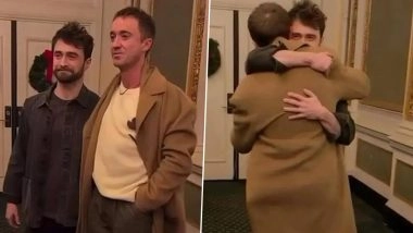 'Harry Potter' Stars Daniel Radcliffe and Tom Felton's Heartwarming Reunion After 14 Years at 'Merrily We Roll Along' Screening in New York Leaves Fans Delighted