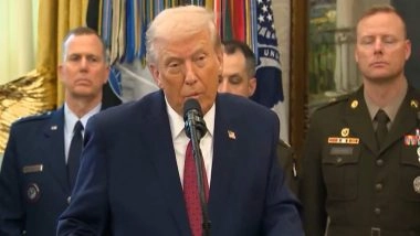 US President Donald Trump Says American Action in Venezuela Helping Lower Fuel Prices, Boost Growth