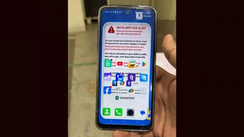 Bajaj Finance supostamente coloca papel de parede de ‘Alerta de parcela vencida’ no celular de uma mulher, apesar da dedução da EMI, como remover esse alerta ‘cafona’