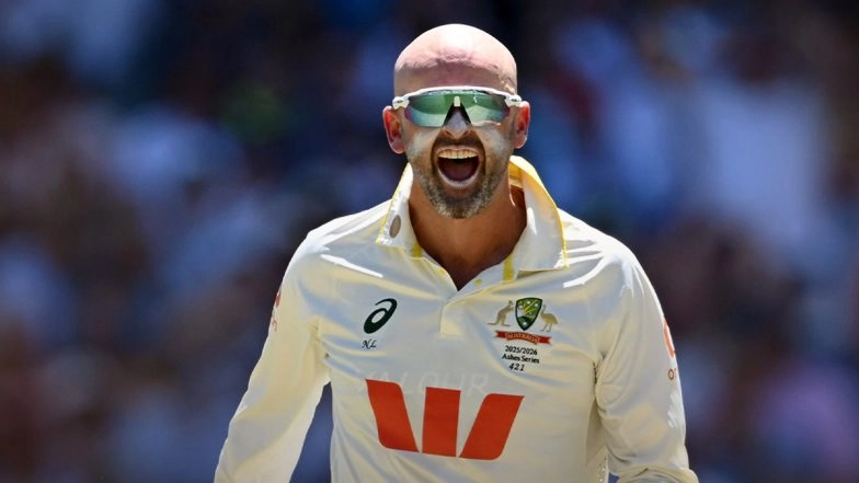 Nathan Lyon Overtakes Glenn McGrath To Become 2nd Highest Wicket-Taker for Australia in Tests, Achieves Feat During AUS vs ENG Ashes 2025-26 3rd Test