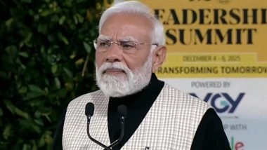 India’s Growth Rate Over 8% When Global Growth Stands at 3%, Says PM Narendra Modi at HT Leadership Summit 2025 (Watch Video)