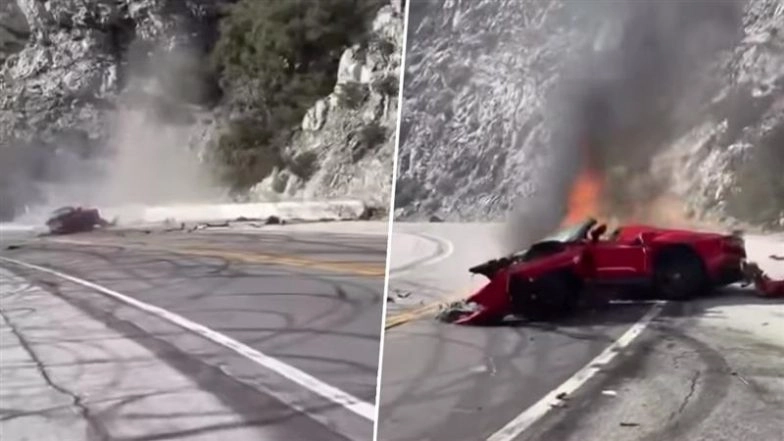 Vince Zampella Crash Video: Shocking Clip Shows Call of Duty Co-Creator’s Speeding Ferrari Ramming Into Barrier in Los Angeles | 🌎 LatestLY