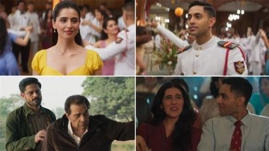 'Ikkis' Song 'Sitaare': Arijit Singh's Romantic Ballad Showcases Tender Love Blossoming Between Agastya Nanda and Simar Bhatia (Watch Video)