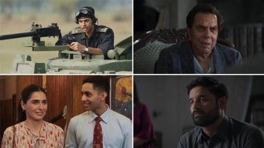 'Ikkis' Final Trailer: Sriram Raghavan's War Drama Features Powerful Performances from Dharmendra, Jaideep Ahlawat and Agastya Nanda (Watch Video)