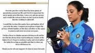 Smriti Mandhana Calls Off Wedding With Palash Muchhal, India Ace Batter Issues Statement On Social Media (See Post)) Smriti Mandhana Calls Off Wedding With Palash Muchhal, India Ace Batter Issues Statement On Social Media (See Post))