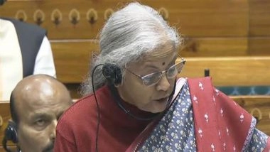 Parliament Winter Session 2025: Finance Minister Nirmala Sitharaman Introduces 2 Bills in Lok Sabha Aimed at Levying Cess on Tobacco Products