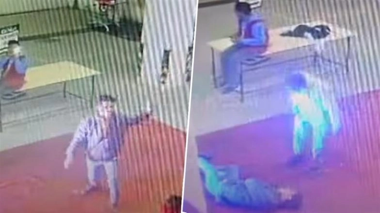 Sudden Death Caught on Camera in Faridabad: DMart Employee Collapses and Dies While Dancing During Event in Haryana; Disturbing Video Surfaces