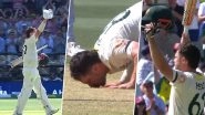 Travis Head Registers 11th Hundred For Australia in Tests, Achieves Feat During AUS vs ENG Ashes 3rd Test 2025-26 (Watch Video) Travis Head Registers 11th Hundred For Australia in Tests, Achieves Feat During AUS vs ENG Ashes 3rd Test 2025-26 (Watch Video)