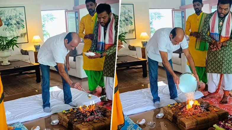 ‘Dhurandhar’ Star Akshaye Khanna Performs Vastu Shanti Hawan at His Alibaug Bungalow Amid the Spy-Action Film’s Blockbuster Theatrical Run; Inside Video of Ritual Goes Viral – WATCH