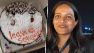 Zomato Delivery Goof-Up: Birthday Cake Arrives With &lsquo;Leave at Security&rsquo; Message, Internet Laughs (Watch Video)