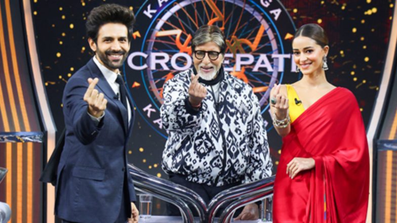 ‘Kaun Banega Crorepati 17’: Amitabh Bachchan Learns ‘Drip’, ‘No Cap’ and More Gen Z Slang From Ananya Panday on ‘KBC’ As Kartik Aaryan Joins the Fun in a Laughter-Filled Episode