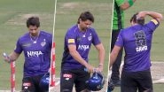 Tim David Applies Insect Repellent Spray On Helmet and Himself As Flies Become Unbearable At MCG During Melbourne Stars vs Hobart Hurricanes BBL 2025-26 Match (Watch Video)