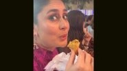 Kareena Kapoor Khan Goes &lsquo;Samosa Crazy&rsquo; at Sons&rsquo; School Annual Day; Karan Johar Jokes About Her Diet and Calls Her a &lsquo;Carby Doll&rsquo; in Viral Video (Watch)