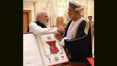 Oman's Highest Civilian Award Conferred on PM Narendra Modi Marks His 29th Foreign Honour