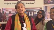 Shashi Tharoor Steals the Show by Singing Iconic &lsquo;Ek Ajanabee Haseena Se&rsquo; Song During Nalanda Literature Festival 2025 Inauguration Event in Rajgir (Watch Video)