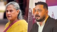 &lsquo;Wo Khud INR 150 Ki Saree Pehnti Hai&rsquo;: &lsquo;Bigg Boss 13&rsquo; Fame Influencer Hindustani Bhau Lashes Out at Jaya Bachchan Over Her Paparazzi Remark at Mumbai Event (Watch Video)