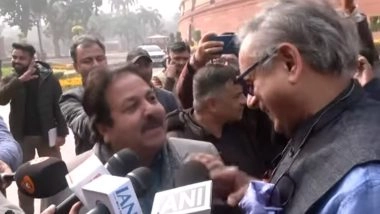 'Come To Kerala', Shashi Tharoor Urges BCCI VP Rajeev Shukla To Shift Team India Matches From North To South India During Winter Season As IND vs SA 4th T20I Gets Cancelled Due to Fog (Watch Video)