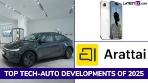 Year Ender 2025: From Tesla’s Entry in India to 'WhatsApp Alternative' Arattai App Launch, Major Tech-Auto Developments