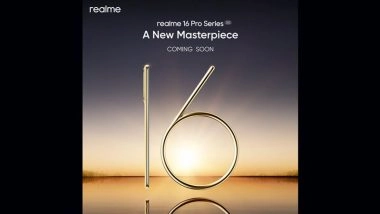 Realme 16 Pro Series 5G Teased, Likely To Include Realme 16 Pro and Realme 16 Pro Plus Models; Check Leaked Specifications and Features Before Launch