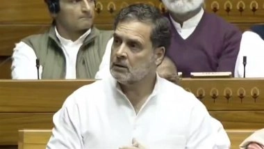 Parliament Winter Session 2025: Rahul Gandhi Attacks BJP, Says ‘No Bigger Anti-National Act Than Vote Chori’ (Watch Video)
