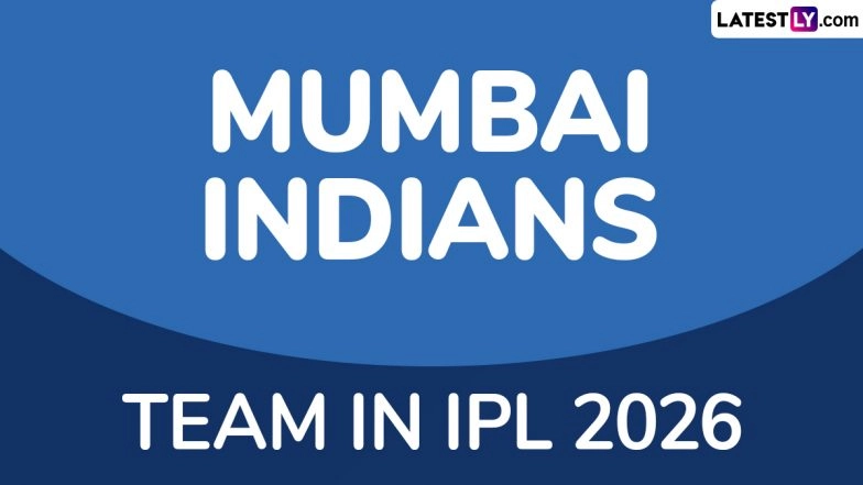 MI Team in IPL 2026: Players Bought by Mumbai Indians at Indian Premier League Auction, Check Full Squad