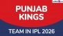 PBKS Team in IPL 2026: Players Bought by Punjab Kings at Indian Premier League Auction, Check Full Squad