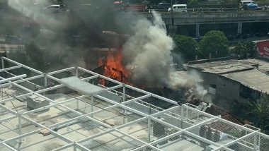 Jakarta Fire: 17 Dead As Blaze Erupts at 7-Storey Building in Indonesia (Watch Videos)